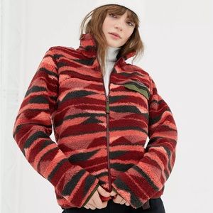 Columbia Mountainside heavyweight zip fleece funnel neck jacket Gorpcore size M